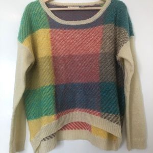 Hem & Thread Cozy Multi-Color Sweater